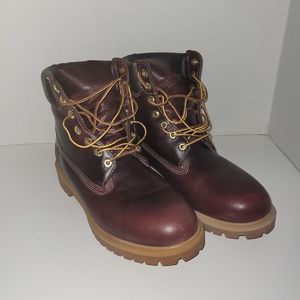 Timberland 6" "Burgundy"